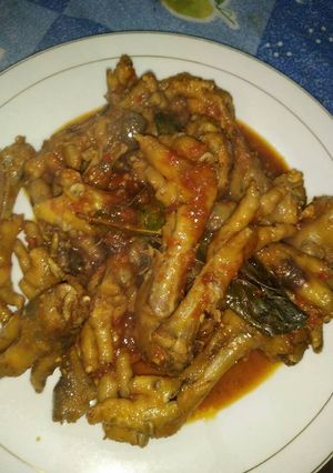 Foto resep Ceker kecap pedas
