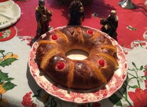 Una foto de Roscón de Reyes