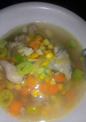 Foto resep Soup jagung