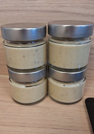 Une photo de Compote banane coco