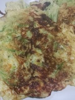 Una foto de Tortitas de zucchini y queso
