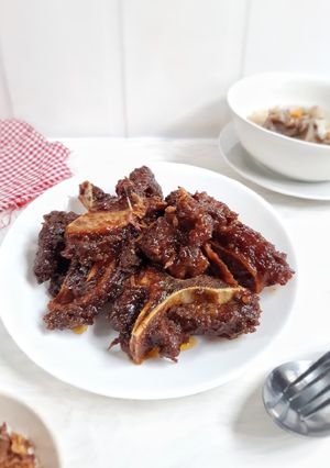 Foto resep Krengsengan Iga Pedas