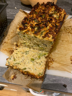A picture of Vegetarian roast - lentil loaf.