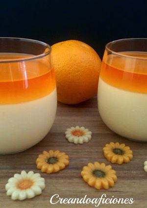 Foto principal de Postre con gelatina de naranja