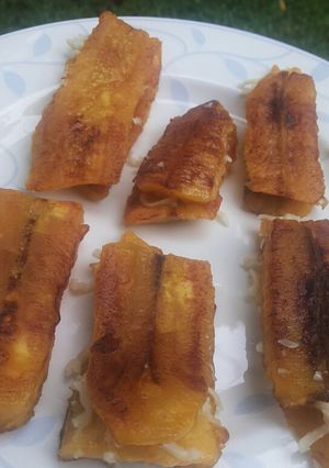 Foto resep Sandwich pisang keju -teflon.. warm and sweet!