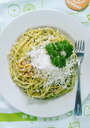 Foto resep Spaghetti Oglio lio