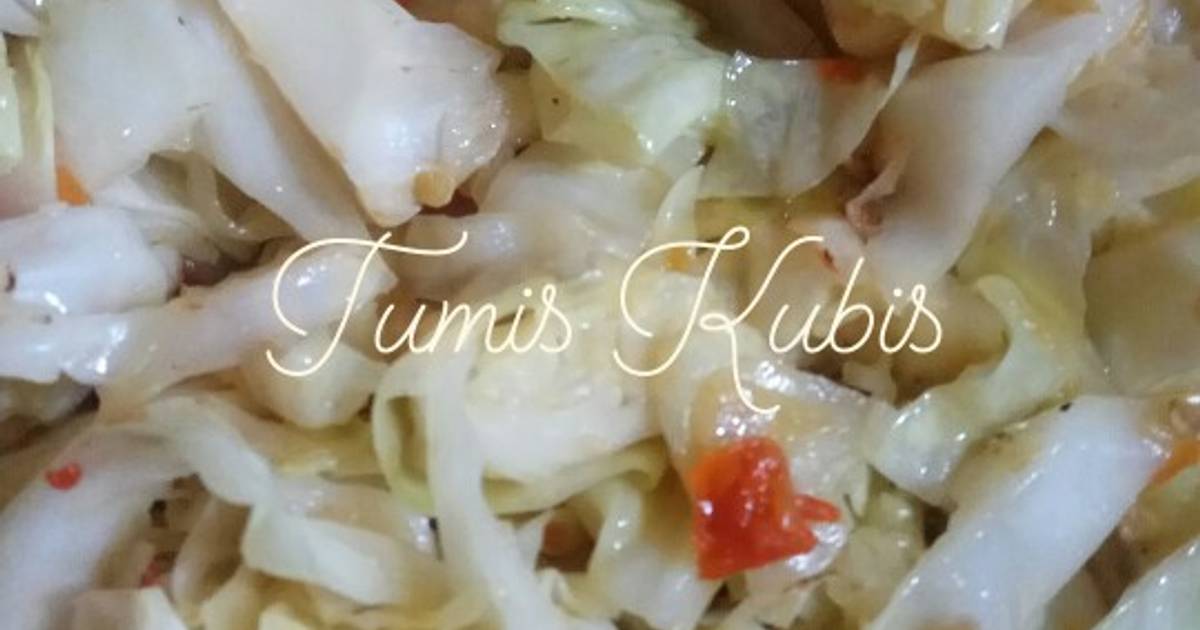 Resep Tumis Sayur Kubis Kol Pedas Oleh Desty Cookpad