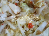 Tumis Sayur Kubis / Kol Pedas
