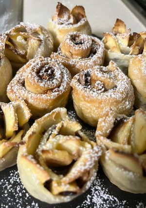 Foto di Roselline di mele e Crunch alla frutta