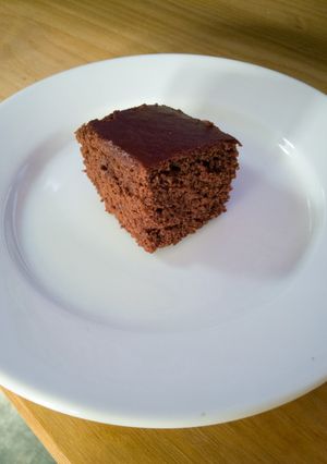 Una foto de Torta de chocolate (sin huevo)