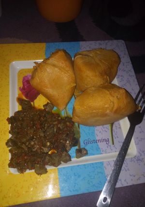 A picture of Alale da liver sauce.
