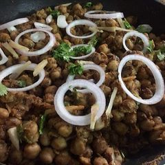 Pindi Chana Masala A picture of Pindi Chana Masala.