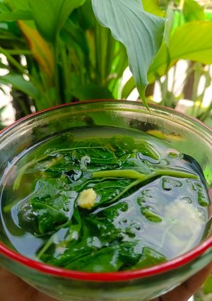 Foto resep Sayur Bayam Segar