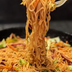 A picture of Vegetable wok noodles🍝.