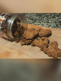 Una foto de Galletas de avena con pistachos y arándanos 🍪