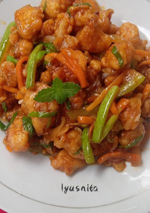 Foto resep Ayam asem manis