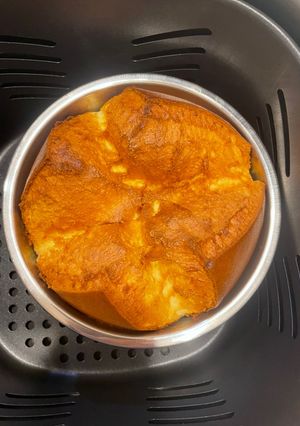 氣炸戚風蛋糕 的食譜成品照片