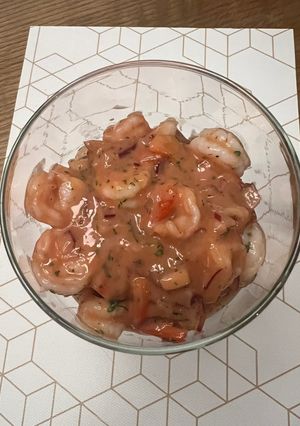Una foto de Cóctel de Camarones