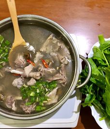 lẩu vịt om sấu