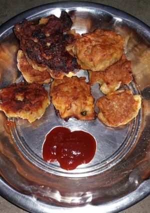 A picture of Chicken pakoda.