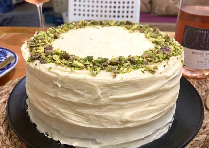 How to Make Quick Pistachio Layer Cake