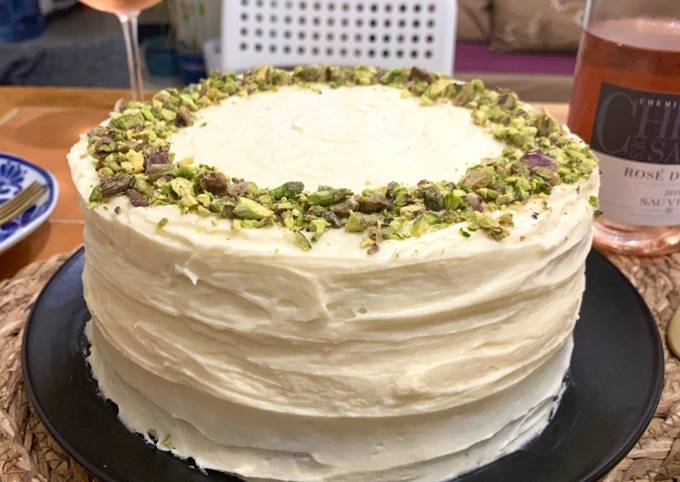 Pistachio Layer Cake