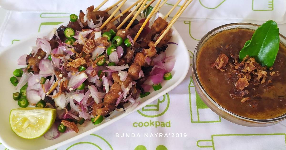 Resep Sate Ayam Madura Bumbu Kacang oleh Bunda Nayra - Cookpad