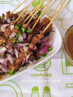 Foto resep Sate Ayam Madura Bumbu Kacang