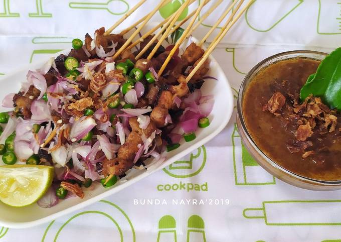 Resep Sate Ayam Madura Bumbu Kacang Anti Gagal