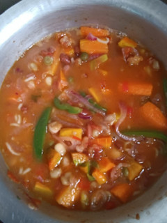 A picture of Vegetable Githeri Mix.