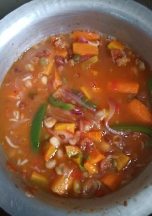 A picture of Vegetable Githeri Mix.