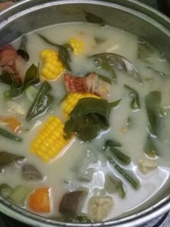Foto resep Sayur Lodeh Santan Putih
