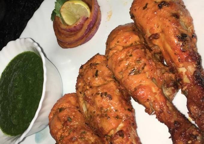 Steps to Make Favorite Tandoori tangdhi