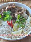 Quick Vietnamese Noodle Pho (Bihun Sup Tulang Lembu)
