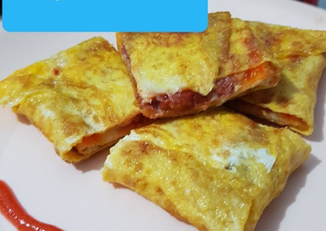 Resep Sandwich Telur Dadar, Lezat