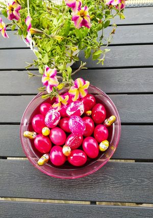 Φωτογραφία της συνταγής Marble eggs στη στιγμή