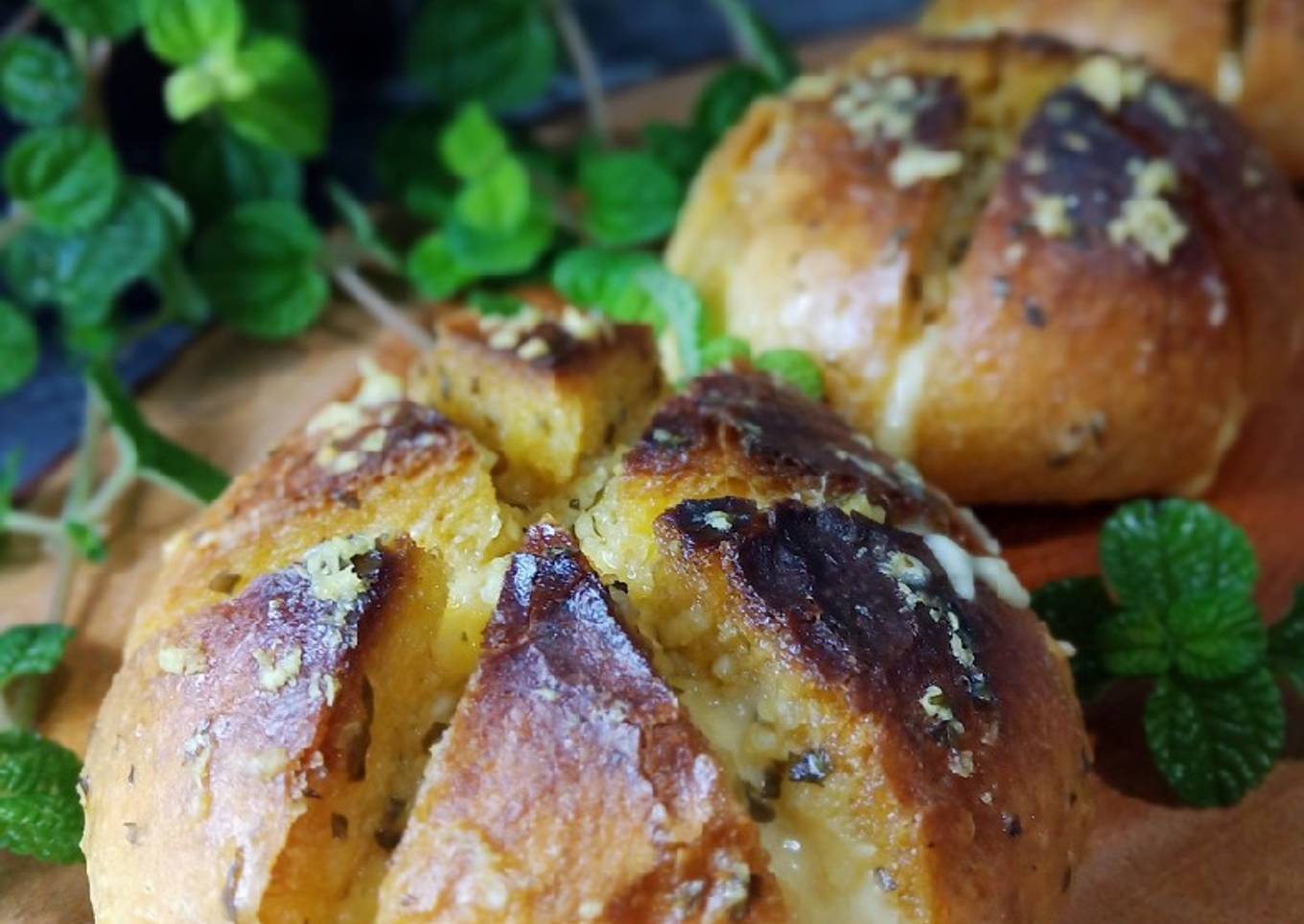 Korean Garlic Cheese Bread *Ekonomis
