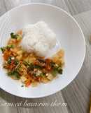 Cơm cá basa rim thơm - ăn dặm