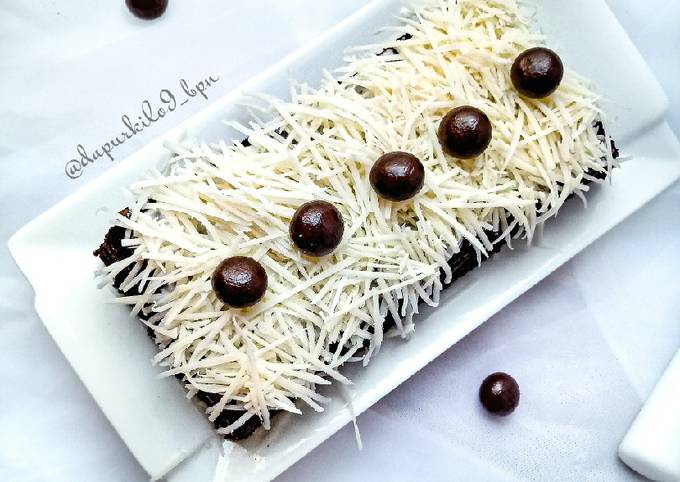 Anti Ribet, Memasak Brownies Legit Putih Telur Enak