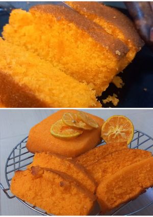 A picture of Orange wonder cake.