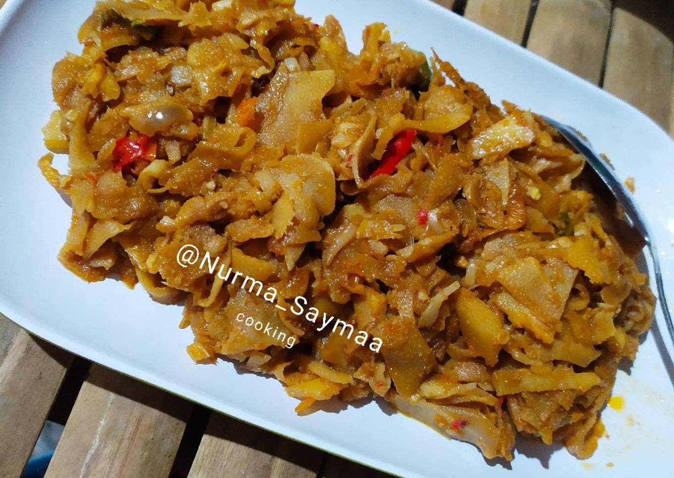 Tumis Rebung Pedas