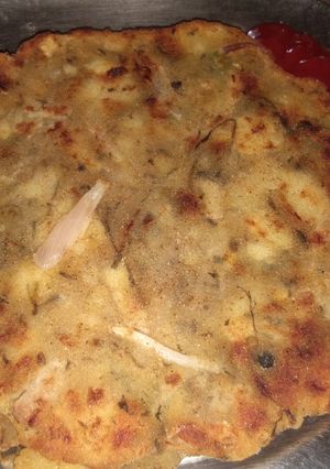 A picture of Aloo paratha.