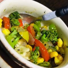 A picture of Vegetable salad.
