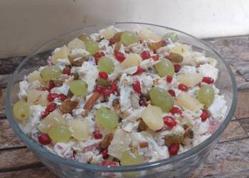 Easy Cooking Recipe Cream salad Delicious Perfect