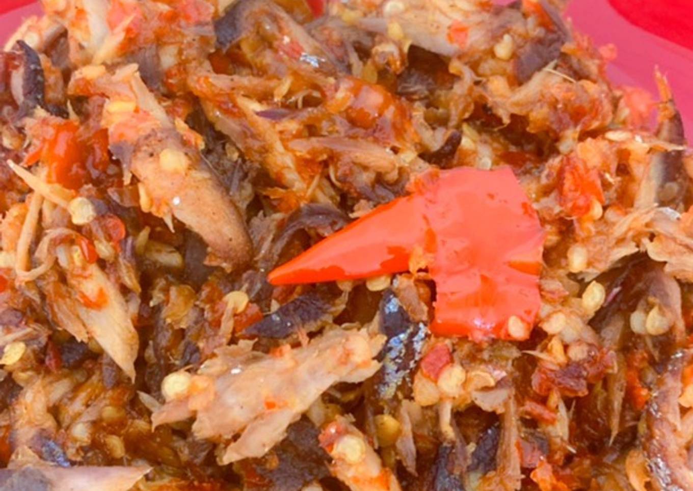 Sambal tongkol simple