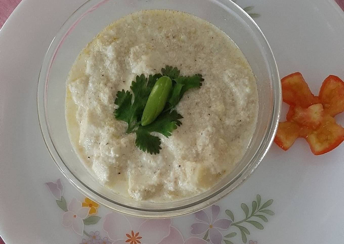 Steam paneer