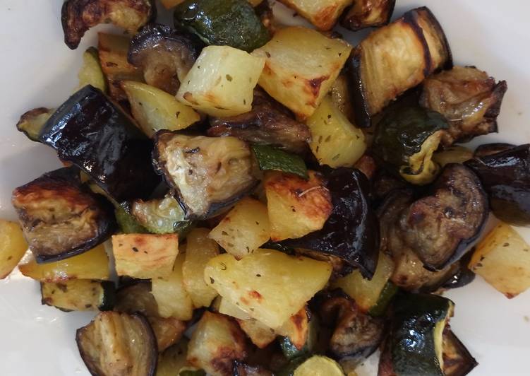 Step-by-Step Guide to Prepare Homemade Roasted mix veg