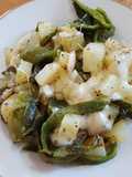 Papas con Rajas de Chile Poblano