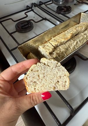 Una foto de Budín de banana sin tacc