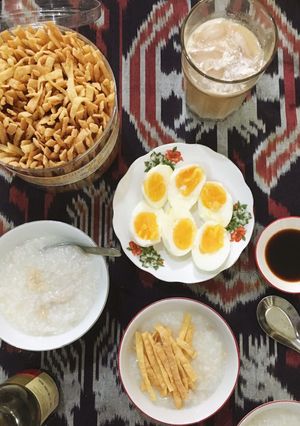 Foto resep Menu sarapan pagi: Chicken Congee